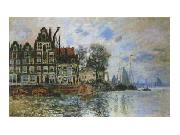 Claude Monet View of Amsterdam china oil painting reproduction